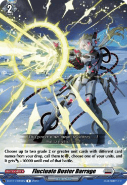 Fluctuate Buster Barrage [D-Format] (V.1 - Rare)