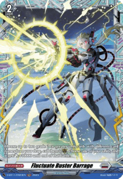 Fluctuate Buster Barrage [D-Format] (V.2 - Feature Rare)