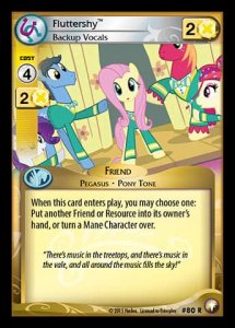 Fluttershy *Backup Vocals* (V.1 - Rare)