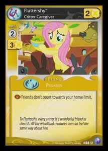 Fluttershy *Critter Caregiver* (V.1 - Uncommon)