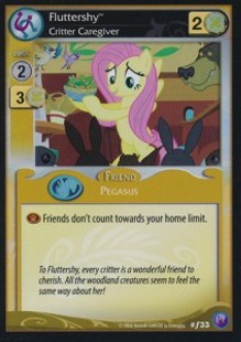 Fluttershy *Critter Caregiver* (V.2 - Foil)