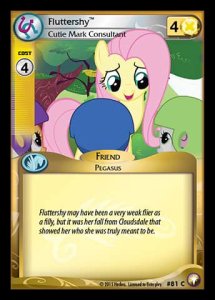 Fluttershy *Cutie Mark Consultant* (V.1 - Common)