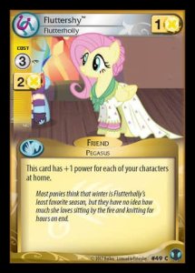 Fluttershy *Flutterholly* (V.1 - Common)
