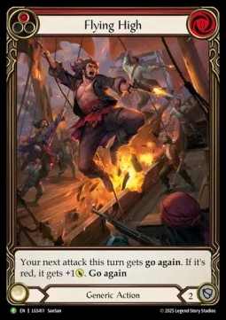 Flying High (Red) (Extended Art Rainbow Foil)
