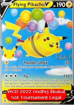 Flying Pikachu V  (WCD22 CEL 006)