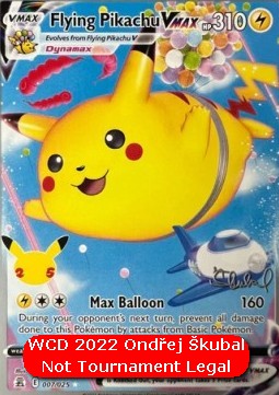 Flying Pikachu VMAX  (WCD22 CEL 007)