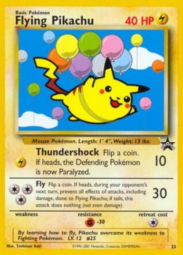 Flying Pikachu  (WP 25)
