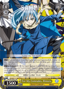 For My Comrades, Rimuru (V.2 - Super Rare)