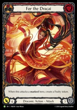 For the Dracai (Extended Art Rainbow Foil)