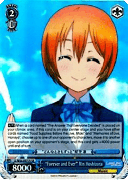 "Forever and Ever" Rin Hoshizora (V.2 - Super Rare)