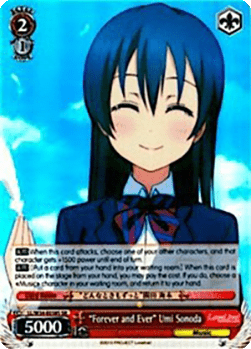"Forever and Ever" Umi Sonoda (V.2 - Super Rare)