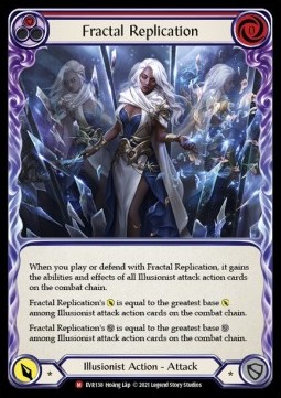 Fractal Replication (Rainbow Foil)