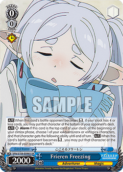 Frieren Freezing (V.2 - Super Rare)