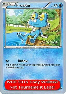 Froakie  (WCD16 BKP 38)