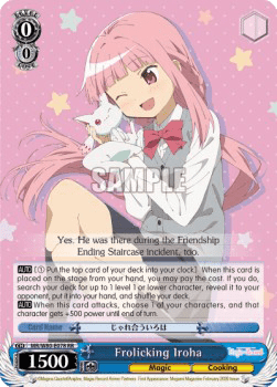 Frolicking Iroha (V.1 - Rare)