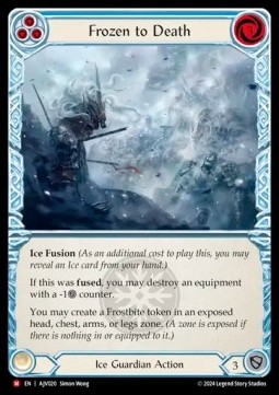 Frozen to Death (Rainbow Foil)
