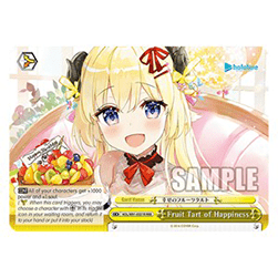 Fruit Tart of Happiness (V.2 - Triple Rare)