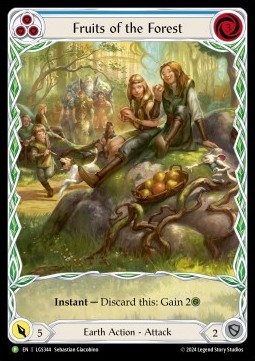 Fruits of the Forest (Blue) (Extended Art Rainbow Foil)