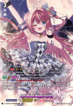 Full Moon Magic, Fortia [D-Format] (V.3 - Secret Rare)