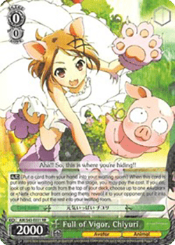 Full of Vigor, Chiyuri (V.1 - Double Rare)