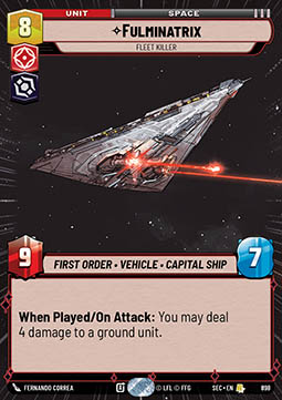 Fulminatrix, Fleet Killer (V.2)