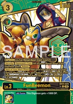 FunBeemon (EX11-025) (V.2)