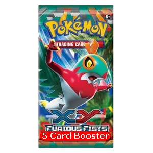 Furious Fists Booster (5 Cards)
