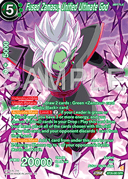 Fused Zamasu, Unified Ultimate God (V.2 - Special Rare)