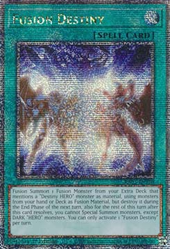 Fusion Destiny (V.2 - Quarter Century Secret Rare)