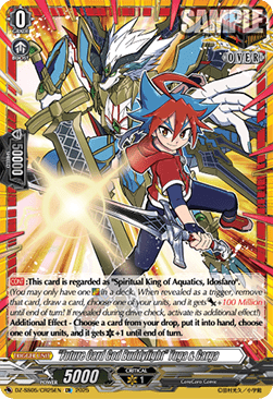 "Future Card God Buddyfight" Yuga & Garga [D-Format] (V.1 - Feature Rare)