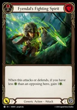 Fyendal's Fighting Spirit (Red) (Regular)