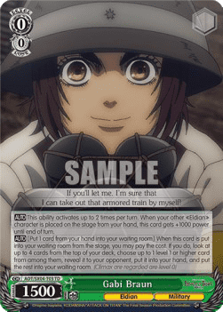 Gabi Braun (V.1 - Trial Deck)