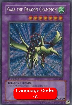 Gaia the Dragon Champion (V.3 - Secret Rare)