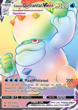 Galarian Darmanitan VMAX  (VIV 187)