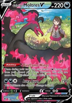 Galarian Moltres V  (ASR TG20)