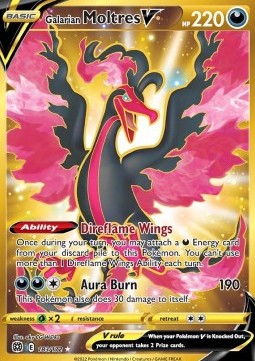 Galarian Moltres V  (BRS 183)