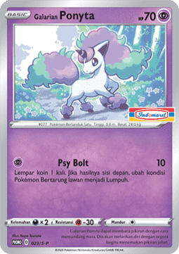 Galarian Ponyta  (S-P/ID 023)