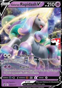 Galarian Rapidash V  (PPS2 SWSH 111)