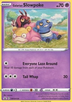Galarian Slowpoke  (SWSH 126)
