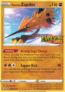 Galarian Zapdos  (SWSH 124)