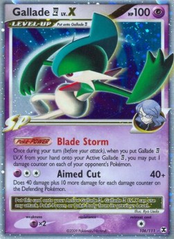 Gallade [4] LV.X  (RR 106)