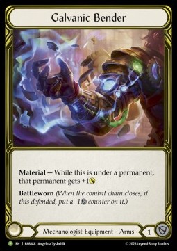 Galvanic Bender (Cold Foil Golden)