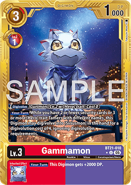 Gammamon (BT21-010) (V.2)