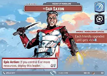 Gar Saxon, Viceroy of Mandalore (V.2)