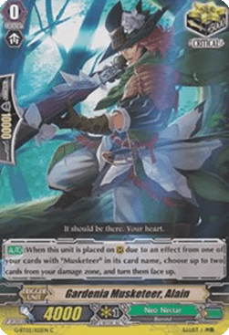 Gardenia Musketeer, Alain [G Format]