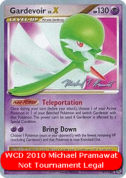 Gardevoir LV.X  (WCD10 SW 131)