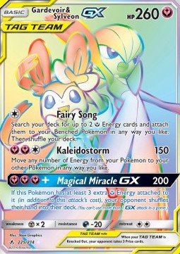 Gardevoir & Sylveon GX  (UNB 225)
