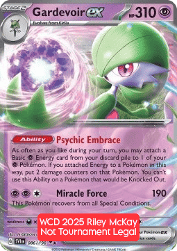 Gardevoir ex  (WCD25 086)