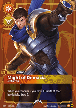 Garen, Might of Demacia