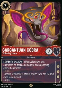 Gargantuan Cobra - Slithering Statue